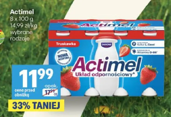 Napój jogurtowy Actimel 8-pak promocja w Delikatesy Centrum