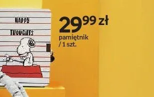 Pamiętnik Snoopy promocja w Empik