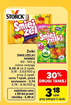 Żelki Śmiejżelki Nimm2 promocja w Carrefour