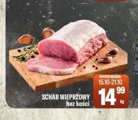 Schab wieprzowy bez kości promocja w Tomi Markt