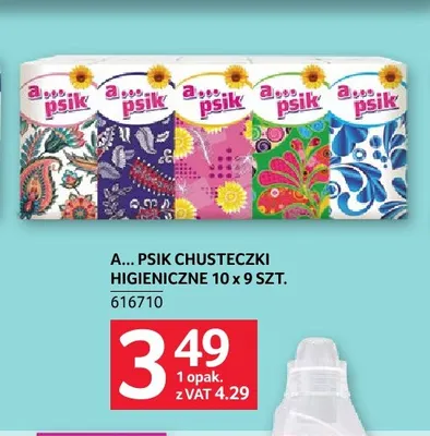 Chusteczki higieniczne 10-pak A... Psik promocja w Selgros