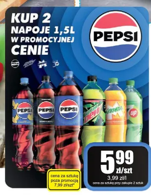 Napój gazowany Pepsi Zero Cukru promocja w Bingo