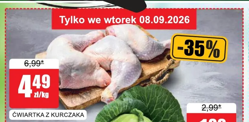 Ćwiartka z kurczaka promocja w Bingo