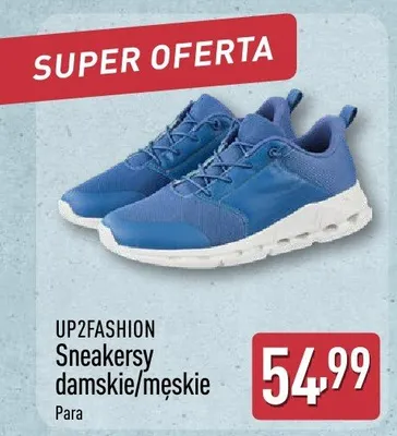 Sneakersy damskie/męskie Up2Fashion promocja w Aldi