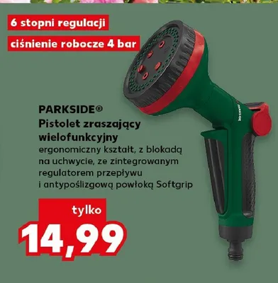 Pistolet zraszający wielofunkcyjny PARKSIDE promocja w Kaufland