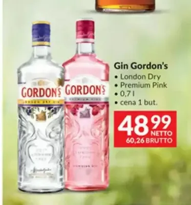 Gin Gordon's London Dry promocja w Makro