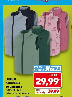 Kamizelka dziecięca dwustronna Lupilu promocja w Kaufland