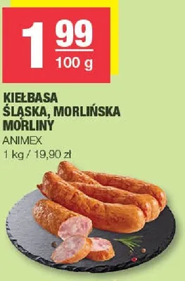 Kiełbasa śląska, morlińska, morliny promocja w SPAR