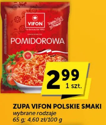 Zupa Vifon polskie smaki pomidorowa promocja w Euro Sklep