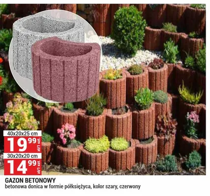 Gazon betonowy promocja w Merkury Market