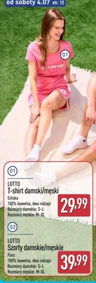 Szorty damskie Lotto promocja w Aldi