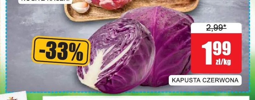 Kapusta czerwona promocja w Bingo