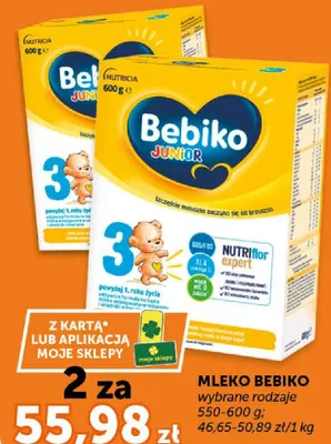 Mleko Junior 3 promocja w Euro Sklep