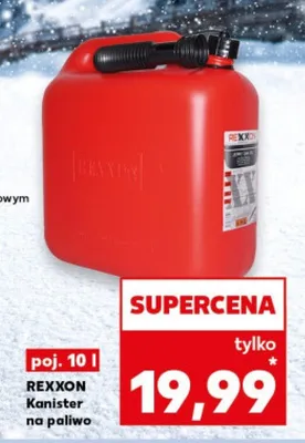 Kanister na paliwo promocja w Kaufland