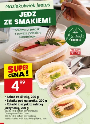 Schab ze śliwką Białecki Kuchnia promocja w Twój Market