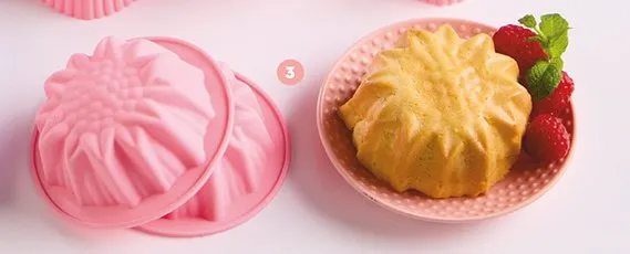 3 silikonowe foremki do pieczenia promocja w Biedronka