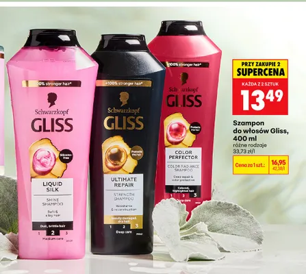 Szampon do włosów Schwarzkopf Gliss Color Perfector promocja w Biedronka