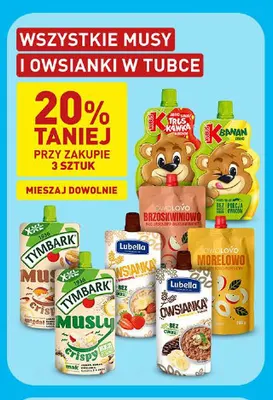Mus Kubuś banan promocja w Aldi