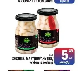Czosnek marynowany Smak promocja w Tomi Markt