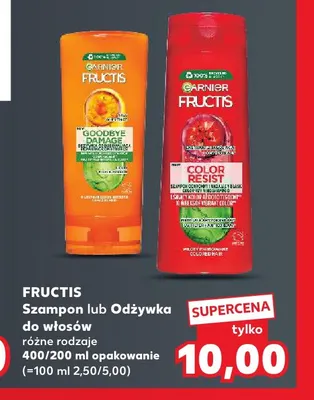 Odżywka do włosów Goodbye Damage Fructis promocja w Kaufland