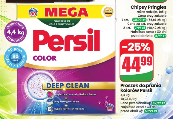 Proszek do prania Persil Color Deep Clean promocja w Dino