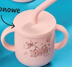Kubeczek silikonowy 150 ml promocja w Biedronka