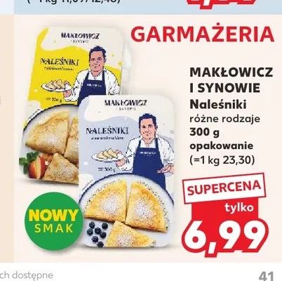 Naleśniki z serem Makłowicz i Synowie promocja w Kaufland