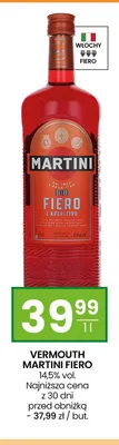 Wermut Martini Fiero promocja w Twój Market
