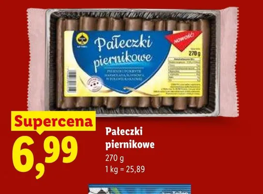 Pałeczki piernikowe promocja w Lidl