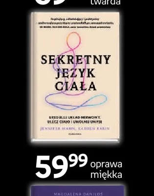 Książka Sekretny język ciała Jennifer Mann, Karden Rabin promocja w Empik