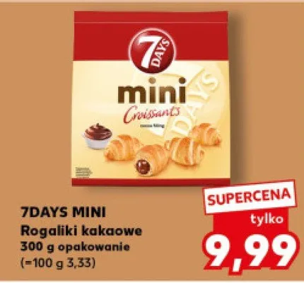 Rogaliki kakaowe Mini promocja w Kaufland