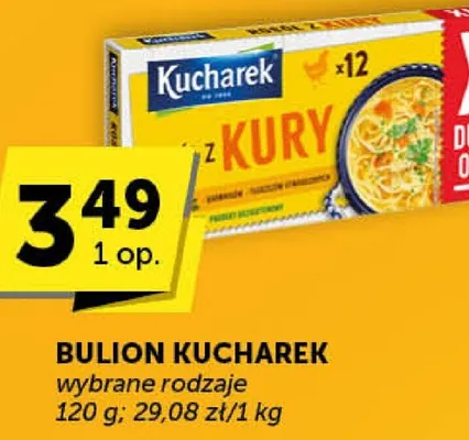 Bulion Kucharek kury promocja w Groszek