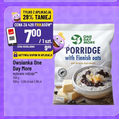 Owsianka One Day More promocja w POLOmarket