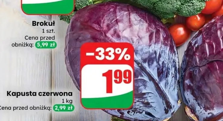 Brokuł promocja w Dino