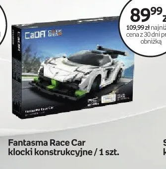 Klocki konstrukcyjne CaDA Fantasma Race Car promocja w Empik