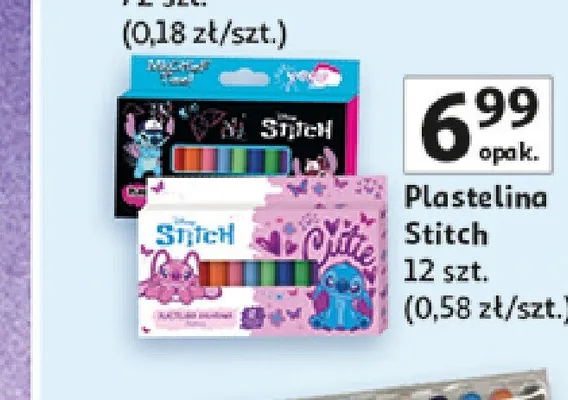 Plastelina Stitch promocja w Auchan