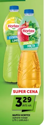 Napój Hortex jabłko mięta promocja w ABC