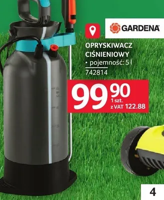 Opryskiwacz ciśnieniowy GARDENA promocja w Selgros