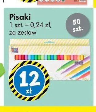 Pisaki Einhorn 50-pak promocja w Tedi