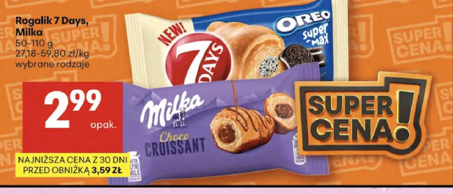 Rogalik promocja w Delikatesy Centrum