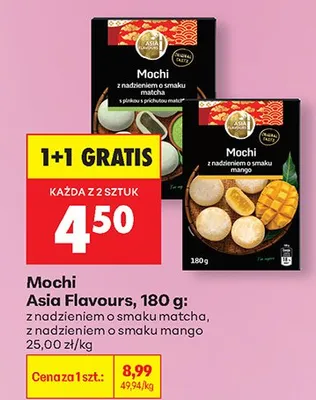 Mochi z nadzieniem o smaku mango promocja w Biedronka