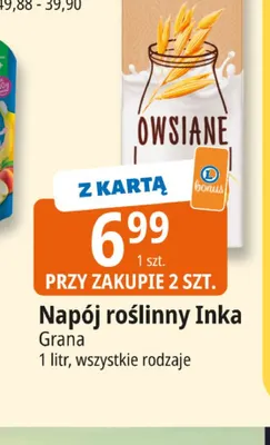 Napój roślinny Inka promocja w Leclerc