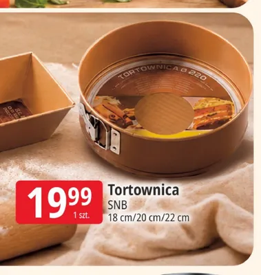 Tortownica SNB 18 cm promocja w Leclerc
