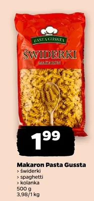 Makaron świderki promocja w Netto