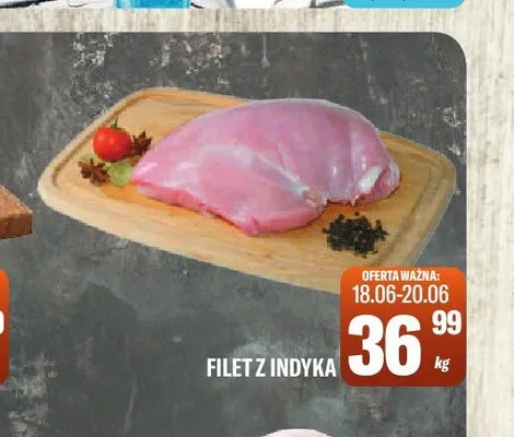 Filet z indyka promocja w Tomi Markt