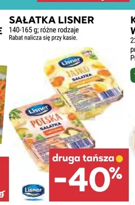 Sałatka Lisner promocja w Stokrotka