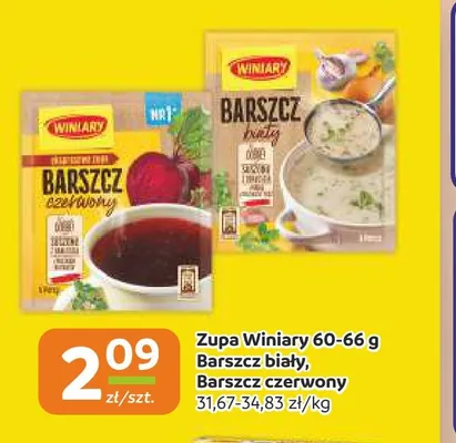 Zupa Barszcz czerwony Winiary promocja w Społem Częstochowa