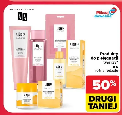 Produkty do pielęgnacji twarzy AA New Skin Generation promocja w Carrefour Market