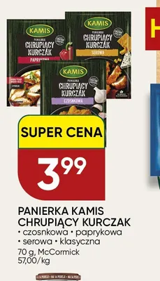 Panierka Kamis Chrupiący Kurczak serowa promocja w Chata Polska