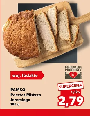 Pasztet Mistrza Jeremiego Pamso promocja w Kaufland